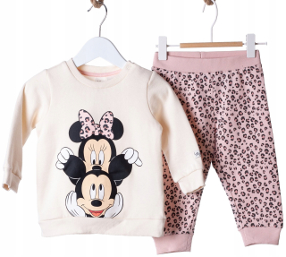 Tepláková súprava s Minnie a Mickey Mouse Dievča veľkosť 86 H&M