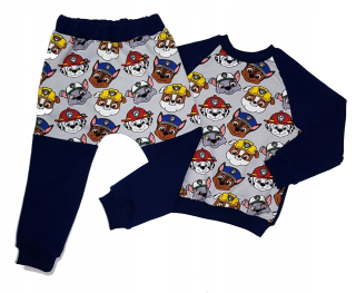 PAW Patrol - Dress Psi Patrol Mikina + Baggy 116 nohavice