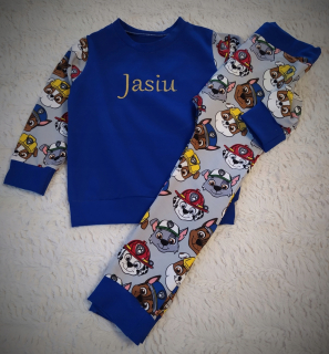 PAW Patrol - Dres Psi Patrol Personalizované výšivky Veľkosť 68