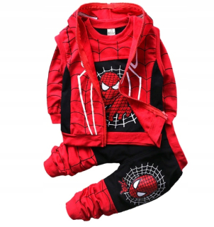 SPIDERMAN - Dres Spiderman Set 3 diely 74 80