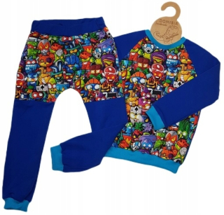 SUPER ZINGS - Mikina Super Zings + Baggy Truses 134 1