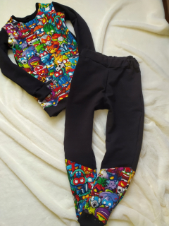 SUPER ZINGS - Dres Super Zings 122-128 Ručne vyrobené