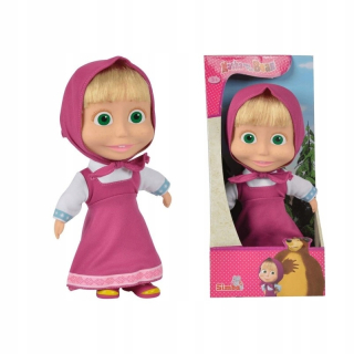 Máša a medveď - Veľká bábika Masha a medveď 24 cm simba
