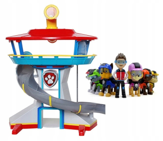 PAW Patrol - Veľká databáza veže DOPLNKU PATROL + 7 FIGURINES