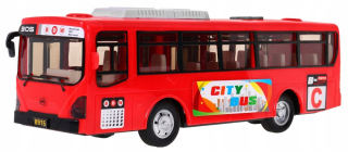 Veľký mestský autobus 33 cm Ľahký pohon Music