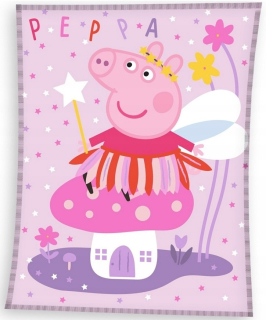 Pepa Pig - Veľká deka deka deka / 150x200 / peppa prasa
