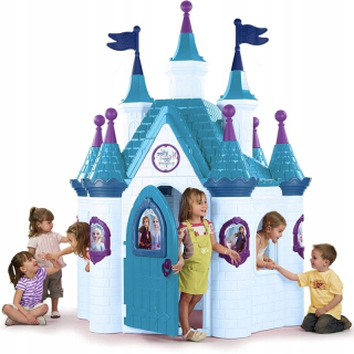 Elsa Frozen - Big Palace Castle Land of Ice Garden Chata Feber