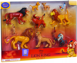 Leví kráľ - Veľká figúrka Leví kráľ Simba Nala Rafiki Tim