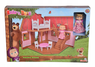 Máša a medveď - Dvojstupňový dom | Masha a Simba Bear