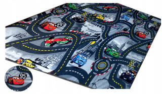 McQueen - Koberec pre deti 300x150 autole autá autá Disney
