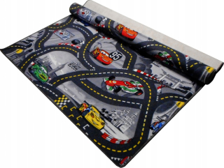 McQueen - Koberec Streets Road Cars Cars Disney Deti 250x150