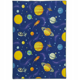 Detský koberec - Detská kobercová vesmírna planéta 200x300