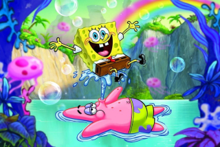 Spongebob - Koberec pre deti Soft 100x150 SpongeBob