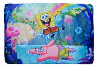 Spongebob - Koberec pre deti Ultra Soft 100x150 SpongeBob ...