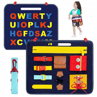 TOY STORY - Detská doska so zaneprázdnenou sponou, 1-5 rokov, zapínanie na zips