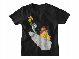 Leví kráľ - Detské tričko Fairy Tale King Lion - XL