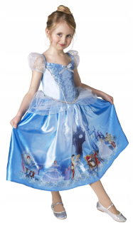 Popoluška - Dievčatá kostým Cinderella - Disney