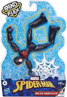 SPIDERMAN - E7687 Hasbro Spiderman Bend a Flex Miles Morales