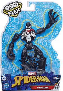 SPIDERMAN - E7689 HASBRO SPIDERMAN BEND A FLEX VENOM