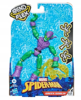 SPIDERMAN - E8973 HASBRO Spiderman Bend a Flex Green Goblin