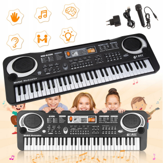 Elektronická klávesnica piano pre deti, prenosná klávesnica piano