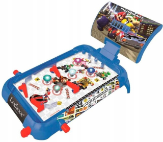 Super Mario - Elektronické pinballové svetlo Zvuky Mario karty