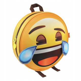 Detský batoh - Emoticon emotion batoh batoh 3D materská škola