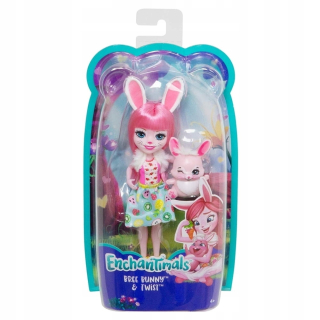 ENCHANTIMALS - Enchantimals Bree Bunny & Twist Králik DVH87 / F