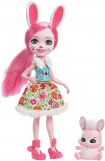ENCHANTIMALS - Enchantimals Bree Bunny + PET DVH88 DVH87