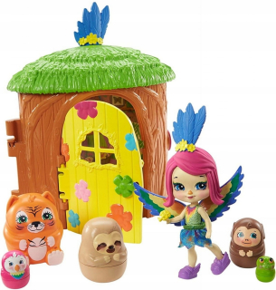 Enchantimals Domček pre zvieratá Prekvapenie GTM49