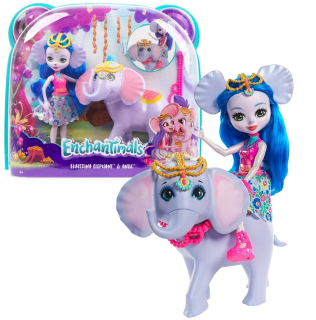 ENCHANTIMALS - Enchantimals Ekaterina Elephant Doll + Elephant