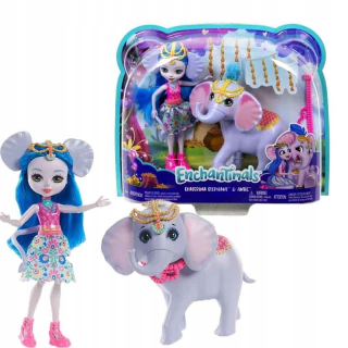 ENCHANTIMALS - Enchantimals Ekaterina Elephant and Antic Elephant FKKY73