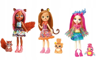 ENCHANTIMALS - Enchantimals Ench Doll + PET (MIX)