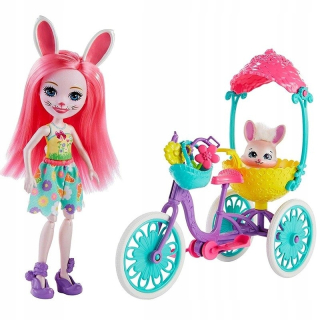 ENCHANTIMALS - ENCHANTIMALY FWC56 Priatelia bicyklov