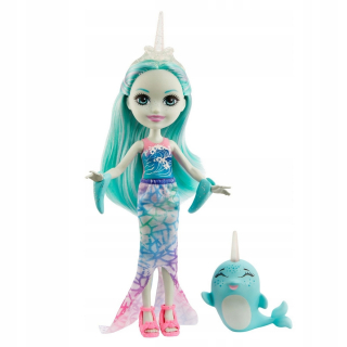 ENCHANTIMALS - ENCHANTIMALY GJX41 / FNH22 NADDIE NARWHAL
