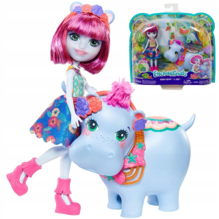 ENCHANTIMALS - Enchantimals Hedda Hippo a jazero Doll + Hippo