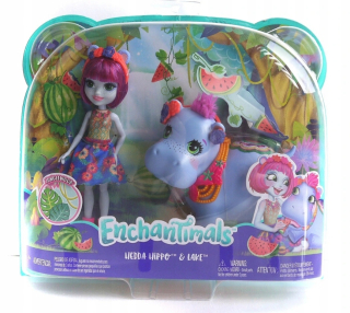 ENCHANTIMALS - Enchantimals Hippo Hedda Hippo a jazero FKY72