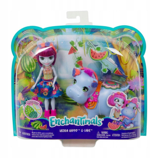 Mattel Enchanting Animals Hedda Hippo I
