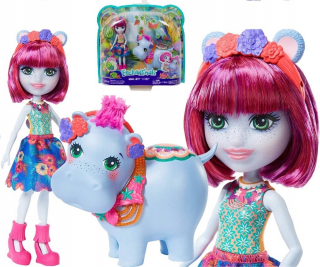 ENCHANTIMALS - Enchantimals Hippopotamus Hedda Hippo a jazero