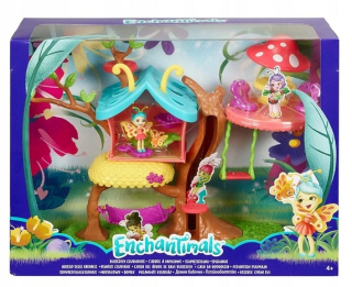 Enchantimals klub motýľov domček na strome GBX08