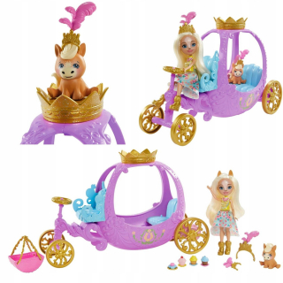 ENCHANTIMALS - Enchantimals Royal Karoca + Peola Doll Gyj16