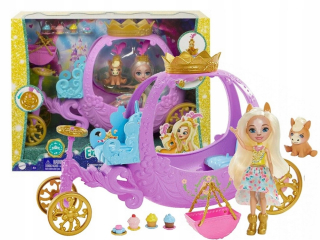 Bábika Enchantimals - Enchantimals Royal Karoca set s bábikou