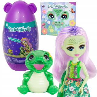 ENCHANTIMALS - ENCHANTIMALS DOLLY ANDIE FIGURING ALIGÁTOR