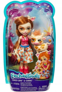 ENCHANTIMALS - Enchantimals Calley Cow & Curdle FXM77