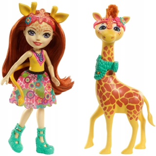 ENCHANTIMALS - ENCHANTIMALS BOLIKA FKY72 Gillian Giraffe + Pawl