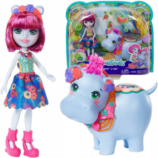 ENCHANTIMALS - Enchantimals Doll Hedda Hippo Veľké zviera