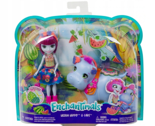ENCHANTIMALS - ENCHANTIMALS DOLLY HEDDA A HIPPO GFN56