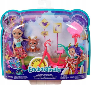 ENCHANTIMALS - ENCHANTIMALS DOLL + JELONEK / FJH11