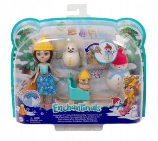 ENCHANTIMALS - Enchantimals Doll Make Snowman GNP16