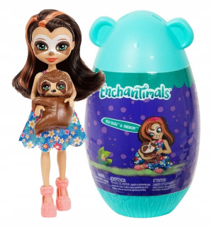 ENCHANTIMALS - Enchantimals bábika prekvapenie seloth Trackbo